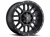 ICON Alpha 20x9 5x150 16mm Offset 5.625in BS 110.1mm Bore Satin Black Wheel - My Store