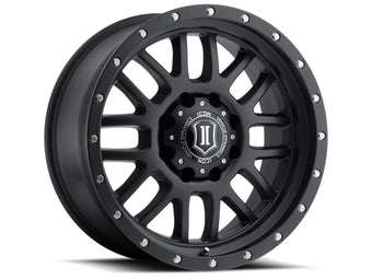 compare product ICON Alpha 20x9 5x150 16mm Offset 5.625in BS 110.1mm Bore Satin Black Wheel