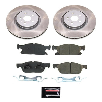 compare product Power Stop 19-21 Lincoln Nautilus Front Semi-Coated Rotor Kit