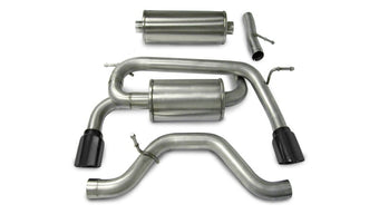 compare product Corsa 2006-2008 Hummer H3 3in Cat-Back Dual Rear w Single 4in Black Pro-Series Tips