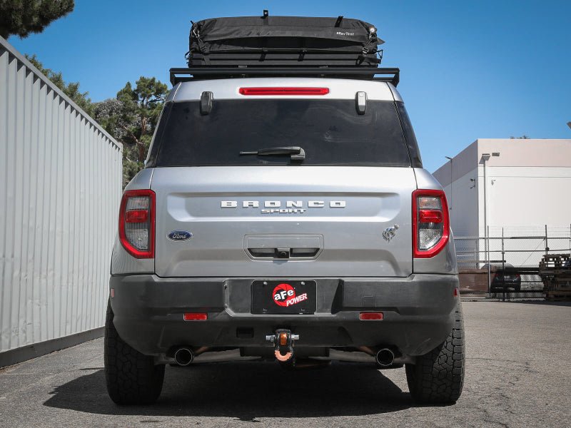 aFe Ford Bronco Sport 21 - 22 L3 - 1.5L (t)/L4 - 2.0L (t) Vulcan Cat - Back Exhaust System - Carbon Tips - My Store