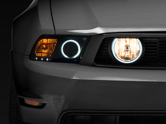 compare product Raxiom 05-12 Ford Mustang GT LED Halo Fog Lights (Smoked)