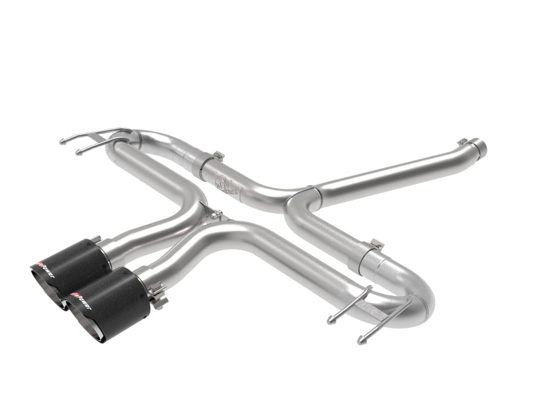 aFe Takeda 2 - 1/2in 304 SS Axle - Back Exhaust w/Carbon Tips 17 - 20 Honda Civic Sport L4 - 1.5L (t) - My Store