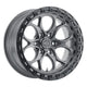 Weld Off - Road W107 18X9 Ledge 6X139.7 ET00 BS5.00 Satin Gun / Black Ring 106.1 - My Store