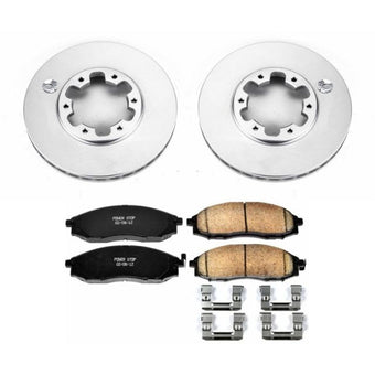 compare product Power Stop 03-04 Nissan Frontier Front Z17 Evolution Geomet Coated Brake Kit