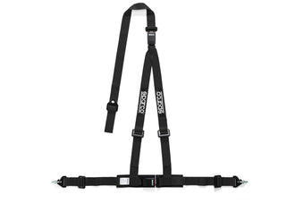 compare product Sparco Belt 2 Inch Black 3Pt Double Release