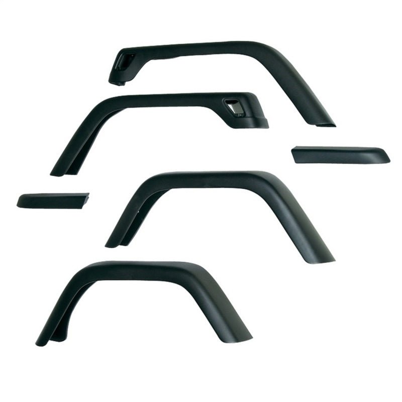 Omix 7 - Inch Fender Flare Kit - 97 - 06 Jeep Wrangler - My Store