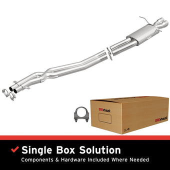 compare product BRExhaust 01-05 BMW 325i 325Ci 2.5L Exhaust Kit