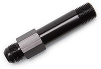 Russell Performance - 4 AN Straight Female to 1/8in Male NPT Fitting (Black) - My Store