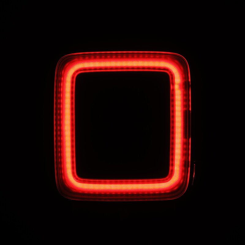 AlphaRex 18 - 23 Jeep Wrangler JL NOVA Prismatic LED Taillights Alpha - Black - My Store