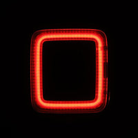 AlphaRex 18 - 23 Jeep Wrangler JL NOVA Prismatic LED Taillights Alpha - Black - My Store