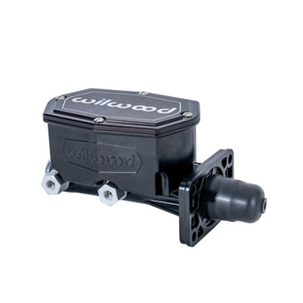 compare product Wilwood Compact Tandem Master Cylinder w/ Mopar 4 Bolt Flange 1-1/8in Bore - Black