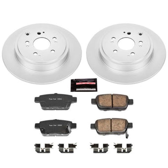 compare product Power Stop 06-14 Honda Ridgeline Rear Z17 Evolution Geomet Coated Brake Kit