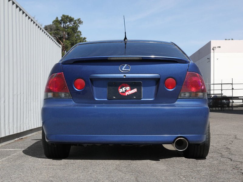 aFe Lexus IS300 01 - 05 L6 - 3.0L Takeda Cat - Back Exhaust System - Polished Tip - My Store