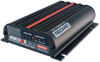 compare product REDARC DC/DC 4-Stage In-Vehicle Battery Charger - 12V 50A