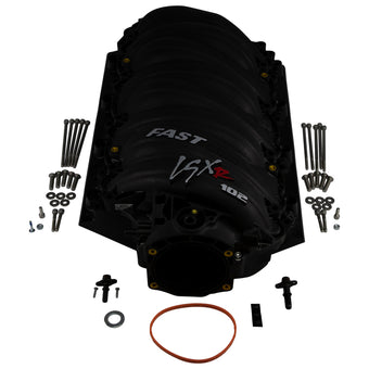 compare product FAST LSXR Manifold 102MM Rect Port - Black