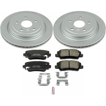 compare product Power Stop 14-18 Cadillac CTS Rear Z17 Evolution Geomet Coated Brake Kit