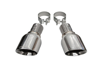 compare product Corsa 2011-2021 Jeep Grand Cherokee Single 2.5in Inlet / 4.5in Outlet Polished Pro-Series Tip Kit