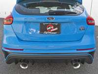 aFe Takeda 3in 304 SS Cat - Back Exhaust w/ Polished Tip 16 - 18 Ford Focus RS 2.3L (t) - My Store