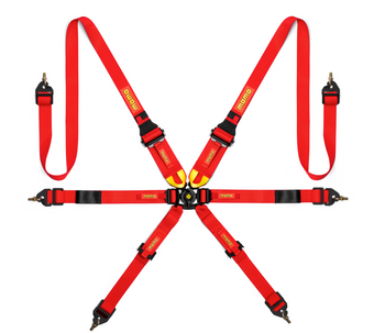compare product Momo Int. Camlock 6pt Clip In Restraint-Red
