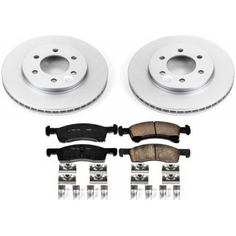 compare product Power Stop 02-06 Ford Expedition Front Z17 Evolution Geomet Coated Brake Kit