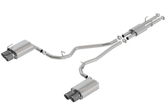 compare product Borla 2020 Ford Explorer ST 3.0L V6 2.25in ATAK Exhaust - Carbon Fiber Tips