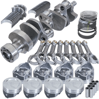 compare product Eagle Chevy LT1350 1Pc 3.750in Crank 5.700in I-Beam Rods -18cc 4.000in Pistons Rotating Assembly