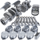 Eagle Chevy LT1350 1Pc 3.750in Crank 5.700in I - Beam Rods - 18cc 4.060in Pistons Rotating Assembly - My Store