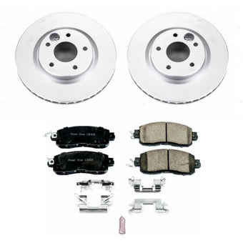 compare product Power Stop 14-17 Nissan Leaf Front Z17 Evolution Geomet Coated Brake Kit