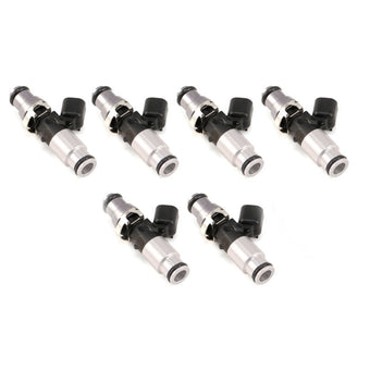 compare product Injector Dynamics ID1300X Injectors Audi/VW VR6 (12 valve) 14mm Grey Top / Silver Bottom - Set of 6