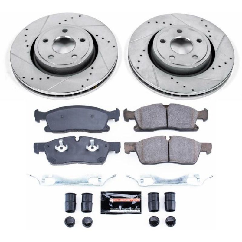 Power Stop 13 - 16 Dodge Durango Front Z23 Evolution Sport Brake Kit - My Store