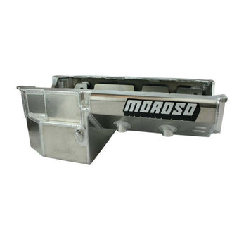 compare product Moroso BBC Gen VI Double Power Kick Outs 8in Deep Oil Pan