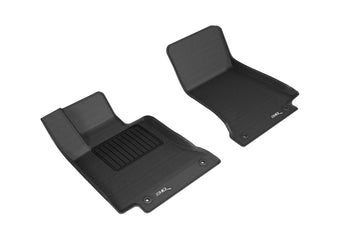 compare product 3D MAXpider 2015-2020 Mercedes Benz C-Class Sedan/Coupe W205/C205 Kagu 1st Row Floormat - Black