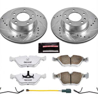 Power Stop 1989 BMW 525i Front Z26 Street Warrior Brake Kit - My Store