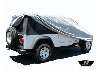 compare product Rampage 2004-2006 Jeep Wrangler(TJ) LJ Unlimited Car Cover - Grey