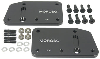compare product Moroso GM LS-1 Motor Mount Adapter Plate w/Hardware - Steel - 2 Pack