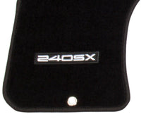 NRG Floor Mats - 89 - 98 Nissan 240SX (240SX Logo) - 2pc. - My Store