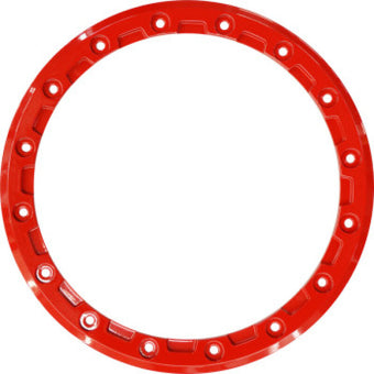 compare product Raceline Beadlock Ring - Alpha -15in - 16 Hole - 12mm - Red
