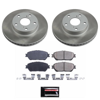 compare product Power Stop 05-15 Toyota Tacoma Front Semi-Coated Rotor Kit
