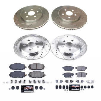 compare product Power Stop 20-22 Toyota Prius Prime Front and Rear Z23 Evolution Brake Kit