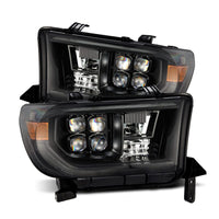 AlphaRex 07 - 13 Toyota Tundra NOVA LED Proj Headlights Alpha - Black w/Activ Light/Seq Signal/DRL - My Store