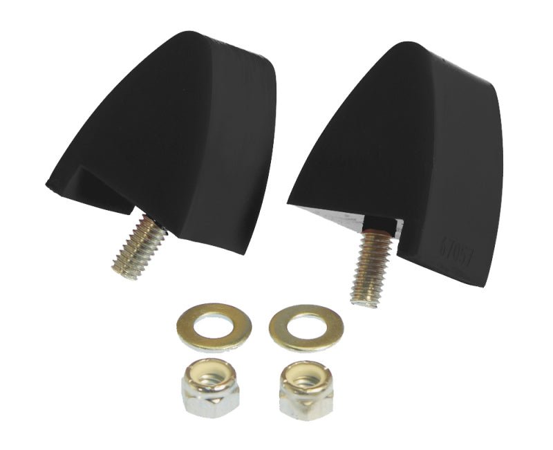 Prothane 64 - 73 Ford Mustang Front Bump Stops - Black - My Store