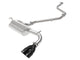 aFe POWER Takeda 2in to 2 - 1 304 SS Cat - Back Exhaust w/ Black Tips 11 - 17 Lexus CT200h 1.8L - My Store