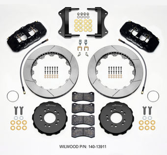 compare product Wilwood AERO6 Front Hat Kit 15.00 2014-up Corvette C7 w/Lines