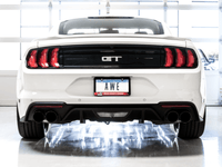 AWE Tuning 18 - 23 S550 Mustang GT SwitchPath Exhaust - Diamond Black Tips - My Store