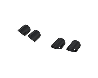 compare product MBRP 15-24 Ford Mustang T304 SS 4in OD / 6.5in Length Quad Tip Cover Kit - Black Tip