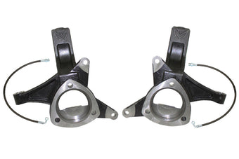 compare product MaxTrac 16-18 GM C1500 2WD 5in Front Lift Spindles w/Extended DOT Compliant Brake Lines