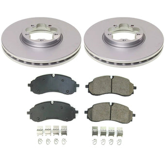 compare product Power Stop 22-23 Ford E-Transit Front Z17 Coated Brake Kit