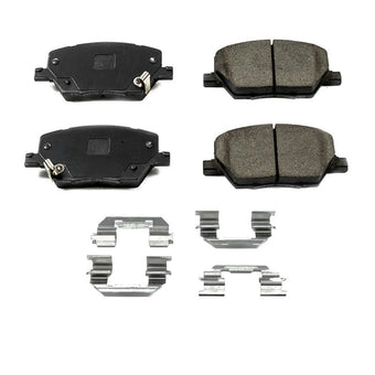 compare product Power Stop 16-18 Fiat 500X Front Z17 Evolution Ceramic Brake Pads w/Hardware