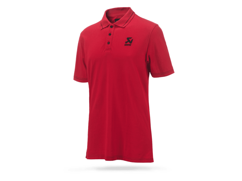 Akrapovic Corpo Polo Red Mens - 3XL - My Store